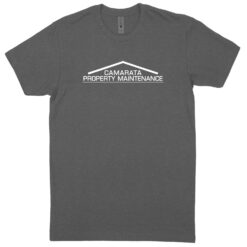 CPM Banner Charcoal/White Tee
