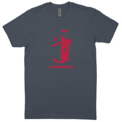 Camarata Castle Midnight Navy/Red Tee